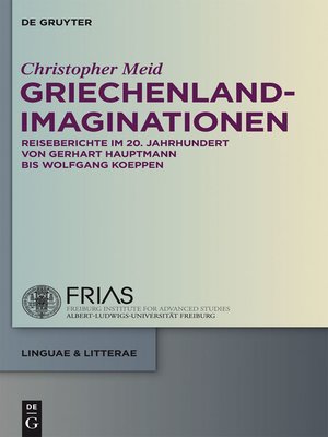 cover image of Griechenland-Imaginationen